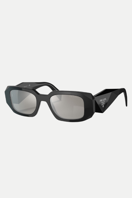 Prada Symbole Sunglasses Black Silver