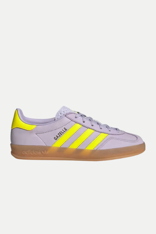 Adidas Gazelle Lilac and Neon