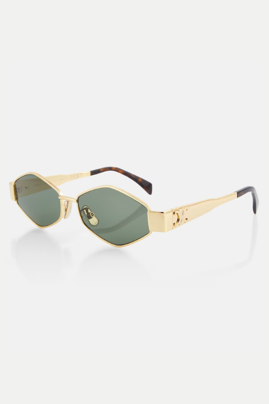 Celine Metaltriomphe Sunglasses Gold