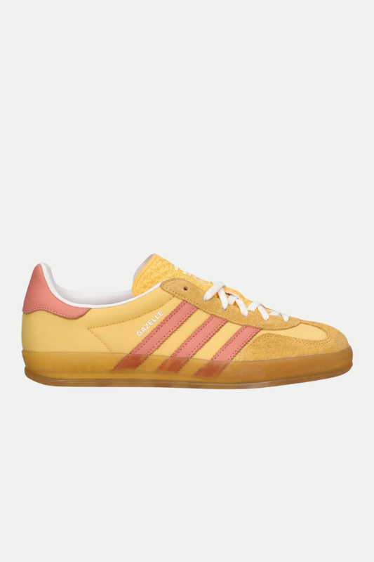 Adidas Gazelle Yellow and Pink